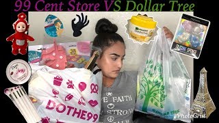 99 Cent Store VS Dollar Tree Haul