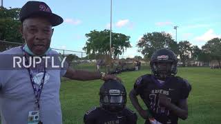 Little Hulk! 7-year-old American football player goes viral with extraordinary strength