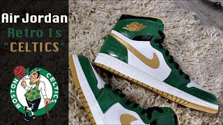 Air Jordan Retro 1s "Celtics" Review En Español
