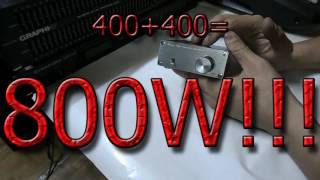 Breeze Audio TPA3116 классный усилитель Hi-Fi Class D 50W+50W из Китая, и акустика Dynacord MX15
