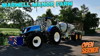 #fs19 day 7 on Marwell Manor Farm