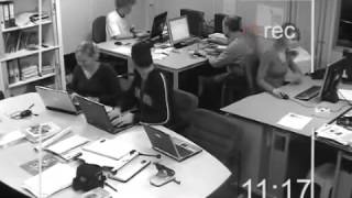 schoolteachers caught by security camera