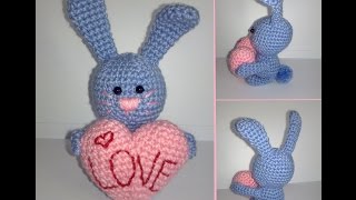 Зайчик крючком лапки,ушки+как связать зайчика Шнуфель.Амигуруми заяц.Part №2.Игрушки амигуруми.