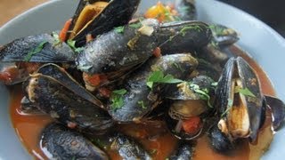 Muscheln in Tomatensoße - Muscheln italiensische Art Rezept und Anleitung