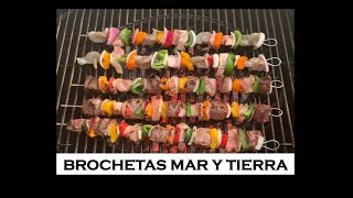 Brochetas Mar y Tierra l Gastronomía Regional