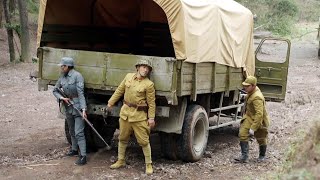 2名共軍巧妙偽裝，逃出日軍包圍圈，臨走前反殺一車日軍士兵！ ️ 抗日