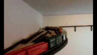 Ceiling Shelf Train HO Scale