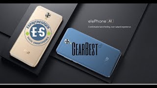 Elephone a1 déballage pour Gearbest