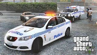 GTA 5 MODS LSPDFR 945  - AUSSIE PATROL!!! (GTA 5 REAL LIFE PC MOD)
