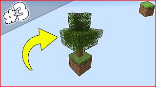 ВЫЖИВАНИЕ НА 1 БЛОКЕ #3 / ФЕРМА ДЕРЕВЬЕВ! - (мир из одного рандомного блока в Minecraft)