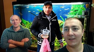 ДОМАШНИЕ АКВАРИУМЫ  ОЛЕГА! ЛОВИМ РЫБОК ДЛЯ ЮРЦА!