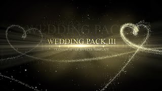 Wedding Pack III :: After Effects Template
