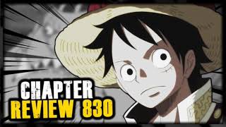 One Piece Chapter 830 Review~A Man You Can Bet On