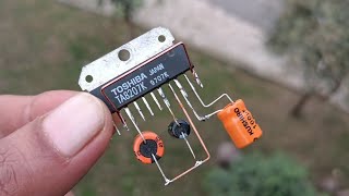 DIY AMPLIFIER WITH IC TA8207k @diytubes @JugaadTubeJunction