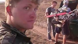 Давай, Карлсон! Ранцевый вертолёт из скутера! Почти взлетел. Backpack helicopter motor