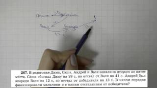 Решение задания №267 из учебника Н.Я.Виленкина "Математика 5 класс" (2013 год)