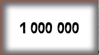 1,000,000 MillIon Downloads