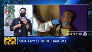 Kasus Covid-19 di DKI Rekor Lagi