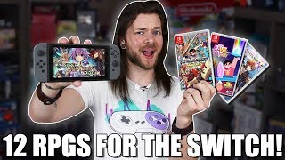 12 GREAT Upcoming RPGS For The Nintendo Switch