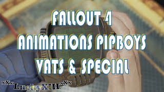 Fallout 4 New Animations Vats Pip Boy Special