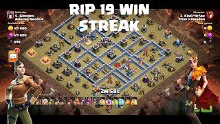 RIP 19 Win Streak | Titans Kingdom Vs Amazing Greeks2 | TH13 war Attack Strategy 2020