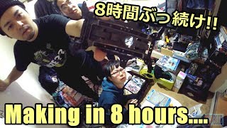 【ミニ四駆】8時間でイケてるマシンは作成できるのか!?マッドレイザー『8時間コンデレ!!』 8hour MAD LASER mini4wd