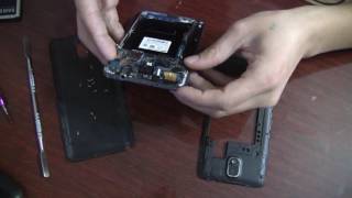 Samsung Galaxy NOTE3 разборка, и чистка слухового динамика