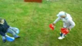 marky learns to fight