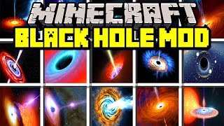 Minecraft BLACK HOLES MOD! | SURVIVE AGAINST REALISTIC BLACK HOLES! | Modded Mini-Game