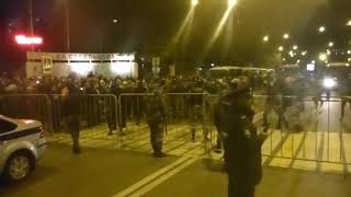 Конная Росгвардия на матче "Торпедо" – "Динамо", 27 сентября 2018