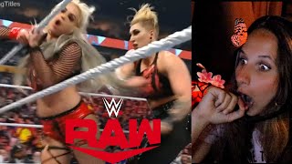 WWE Raw Rhea Ripley HEEL TURN on Liv Morgan 4/18/22