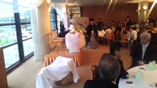 菊本丞馬、結婚式 in HAKUBA