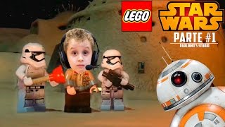 Lego Star Wars O Desperta da Força - Parte 1 - Paulinho