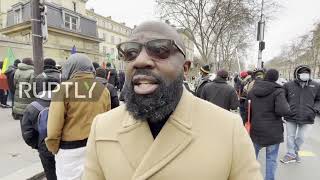 France: Malian diaspora in Paris protest against embargo, call for govt transition
