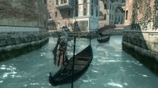 "Assassin's Creed 2", HD walkthrough (100% completion), All side missions in Venice (+Villa visit)