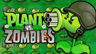 Классическая тактика на пулеметах // Plants vs. Zombies #19