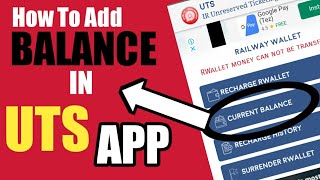 How To Add Balance In UTS App