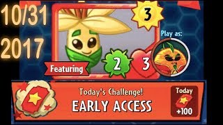 Plants vs Zombies Heroes - Daily Challenge 10/31/2017 (October 31st): Mayflower