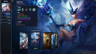 Tempest Janna Skin Spotlight Gameplay 1080p HD