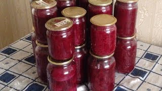 237. Заготовка свеклы крупными кусочками без уксуса