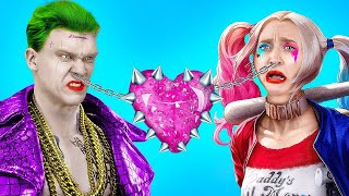 PENGASUHKU SUPERHERO || Harley Quinn dan Joker dalam Kehidupan Nyata oleh 123 GO! Like
