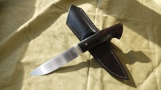 Нож ручной работы: Переходящий огонь. CTS-204P