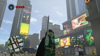 LEGO Marvel Super Heroes - Unlocking Gamora + Free Roam Gameplay (Character Token Guide)