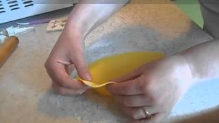 Украшения для Кулича из мастики.