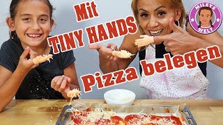 TINY FINGERS HANDS - PIZZA Challenge - was für eine SAUEREI | Mileys Welt