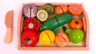 Légumes à découper Apprendre Fruits et Légumes Jouets pour petits
