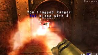 quake 3 arena q3dm1 Noob wins nightmare mod