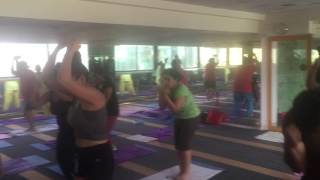 Hot yoga Mansoor Baloch NuAge Hot Yoga