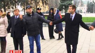 Акция для пешеходов в центре Харькова | «Жизнь по правилам»