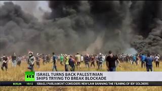 Freedom Flotilla foiled: Israel blocks Palestinian attempt to leave Gaza by sea